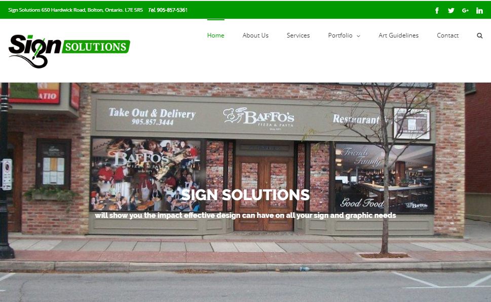 sign solutions web